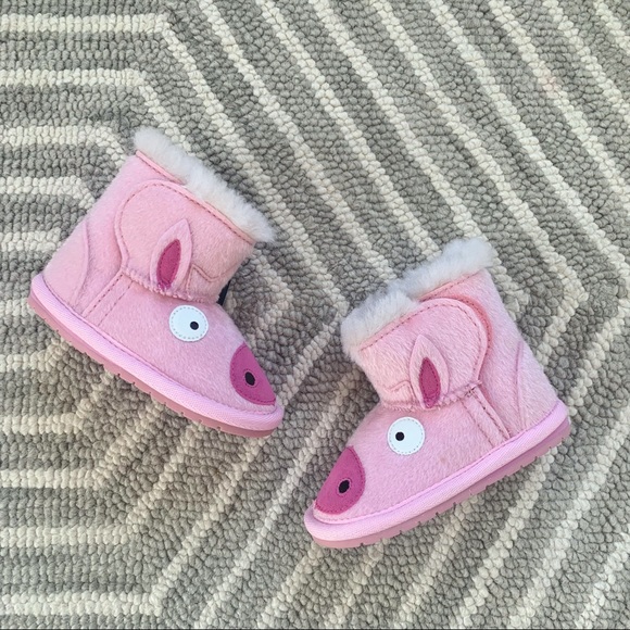 EMU Australia NIB Wool Piggy Boots, size 6-12m - Picture 4 of 10